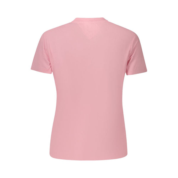 Tommy Hilfiger Pink Cotton Women's T-Shirt