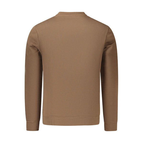 Napapijri Brown Cotton Men's Sweatshirt