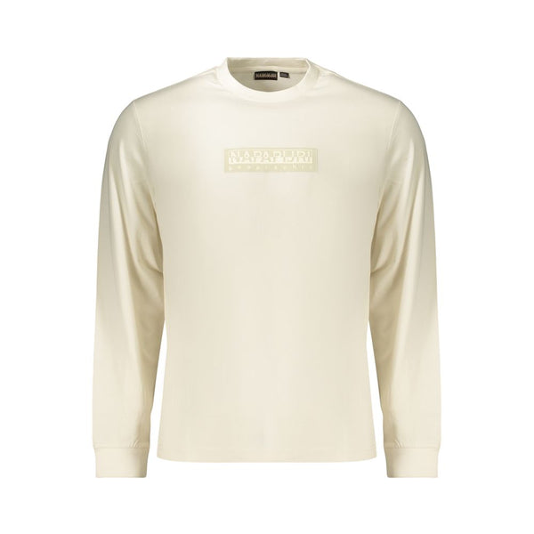 Napapijri Bianco Cotton Men's T-Shirt