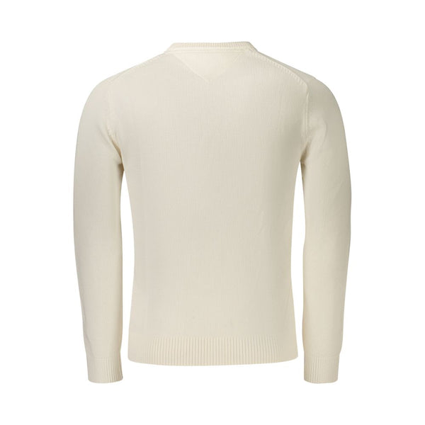 Tommy Hilfiger Bianco Cotton Men's Sweater