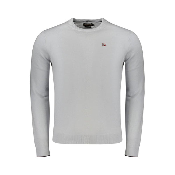 Napapijri Gray Wool Men's Sweater