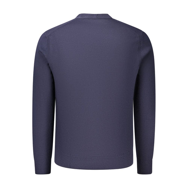 Hugo Boss Blue Wool Sweatshirt