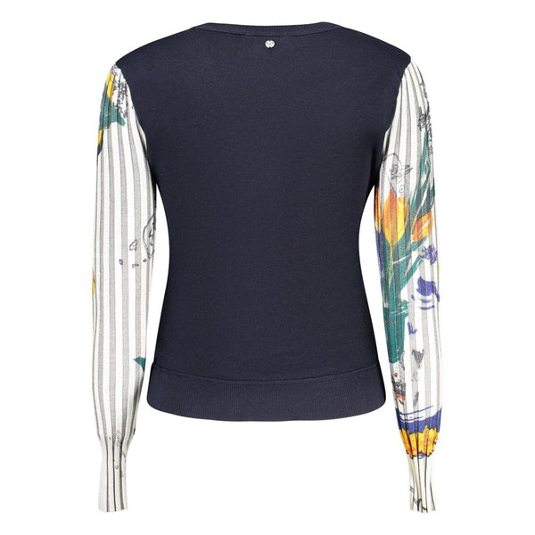 Desigual Blue Wool Sweatshirt