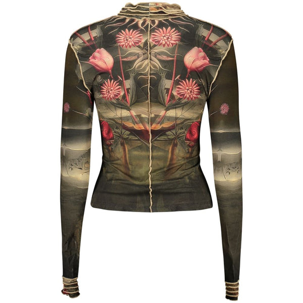 Desigual Black Elastane T-Shirt