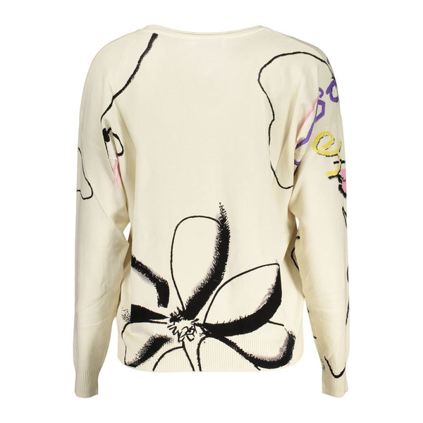Desigual White Viscose Women's Sweater