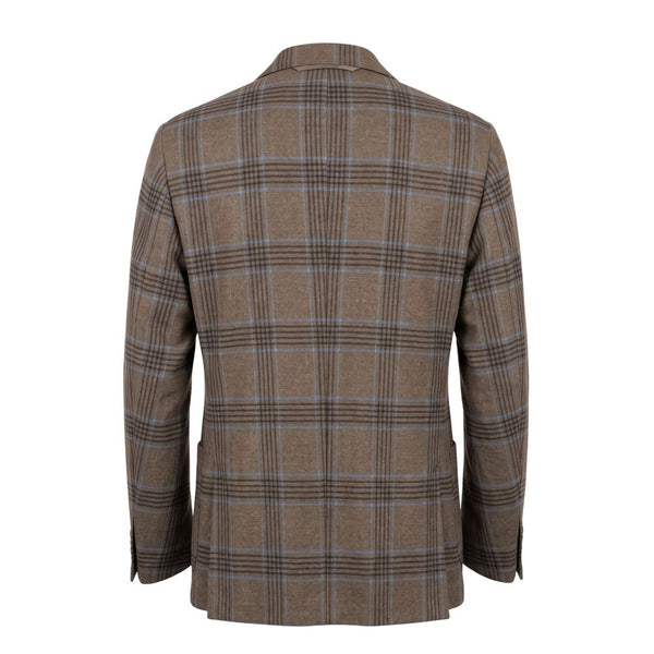 Roberto Pepe Luxury Brown Cotton Men Jacket