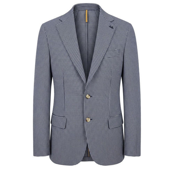 Roberto Pepe Luxury Blue Cotton Men Jacket