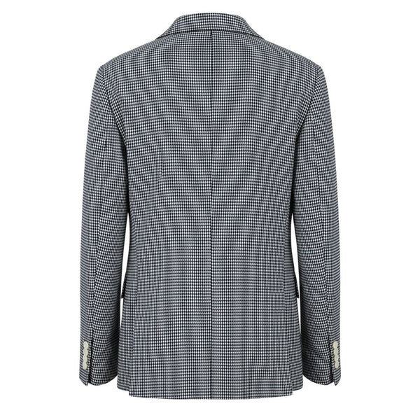 Roberto Pepe Luxury Blue Cotton Men Jacket