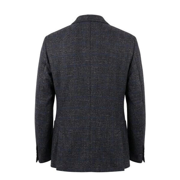 Roberto Pepe Luxury Blue Viscose Men Jacket