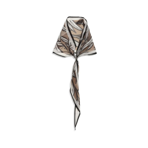 Brunello Cucinelli Beige Silk Foulard