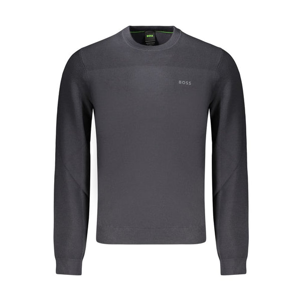 Hugo Boss Blue Wool Men's Sweater