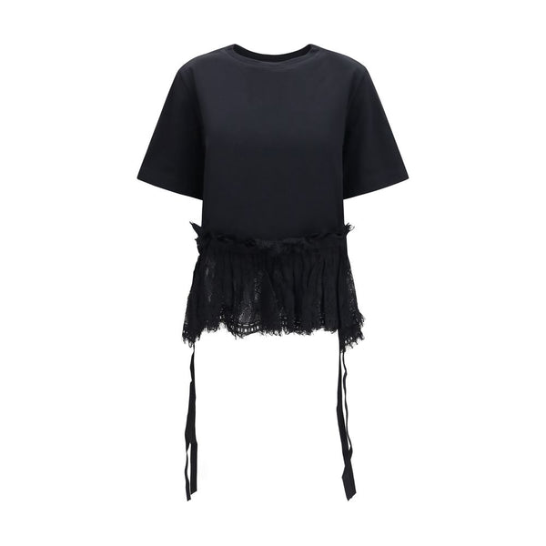 Alexander McQueen Black Cotton T-Shirt