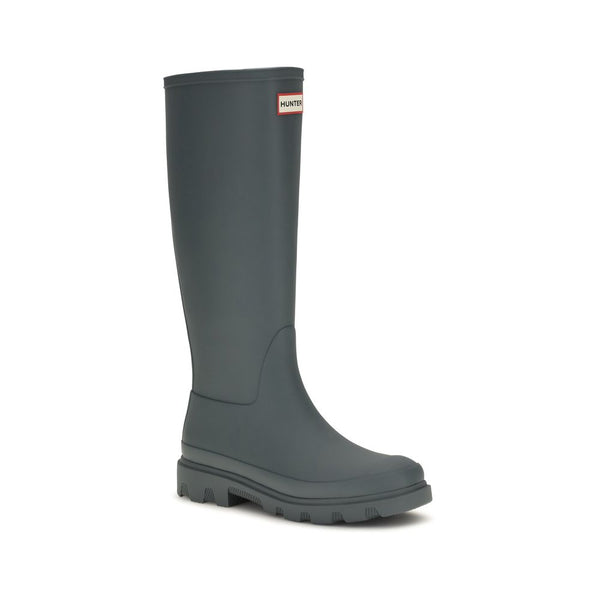 Hunter Gray Rubber Rain Boots