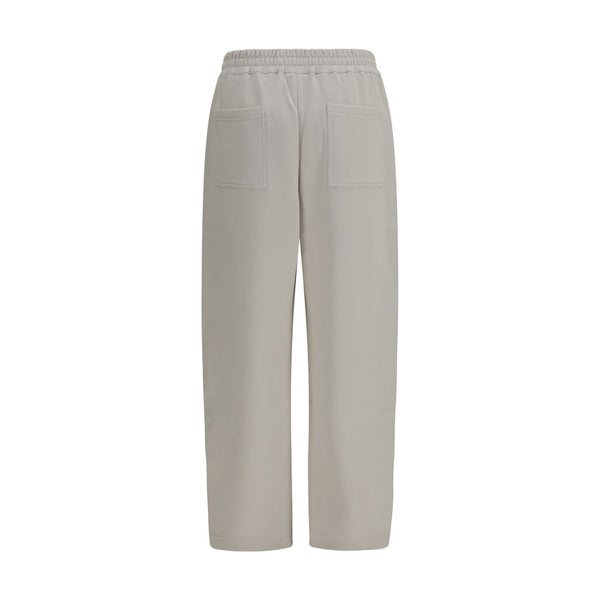 Brunello Cucinelli Beige Cotton Casual Pants