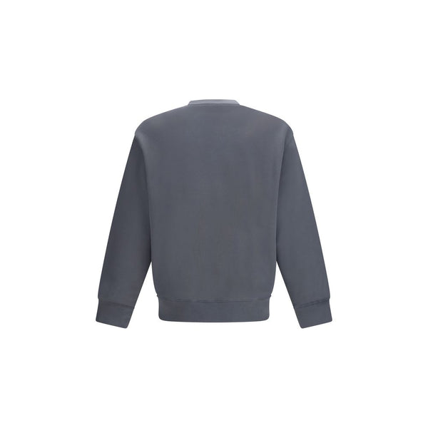 Maison Kitsuné Gray Organic Cotton Sweatshirt