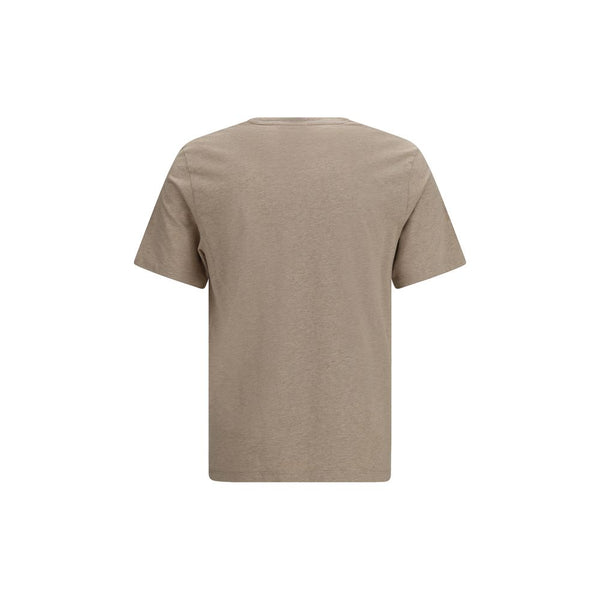 Maison Kitsuné Beige Cotton T-Shirt