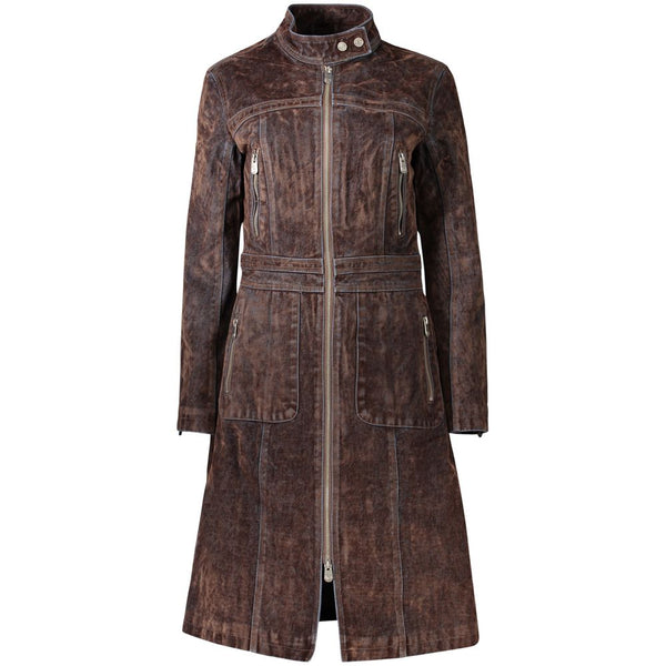 Desigual Brown Cotton Women's Jacket