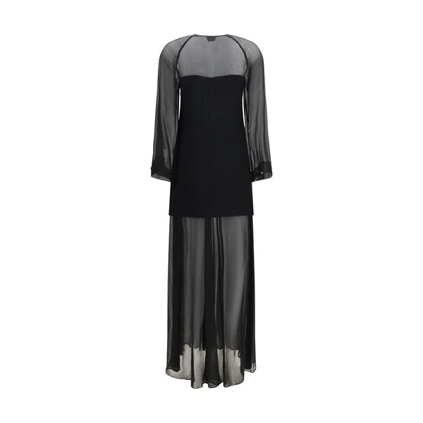 Forte_Forte Black Viscose Casual Dress