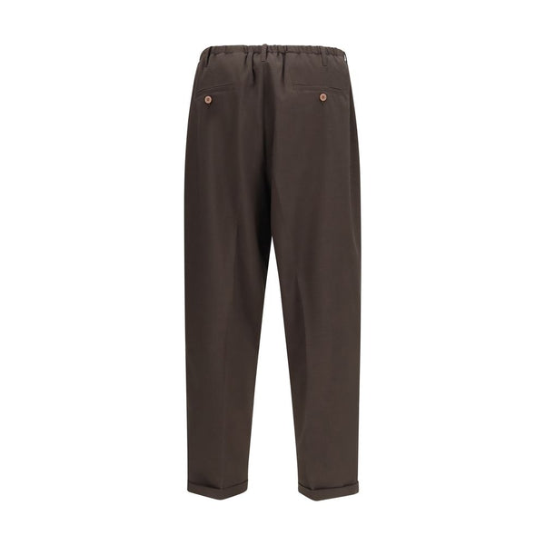 Magliano Brown Polyester Casual Pants