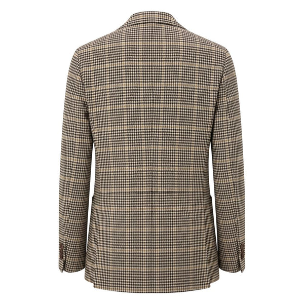 Roberto Pepe Luxury Beige Nylon Men Jacket