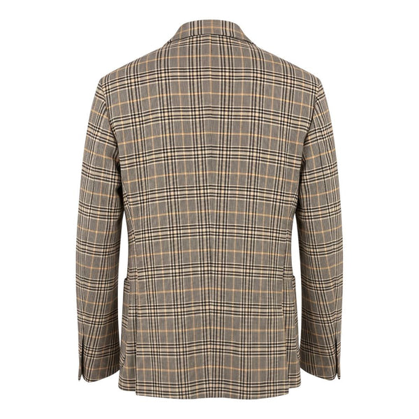 Roberto Pepe Luxury Yellow Wool Men Jacket