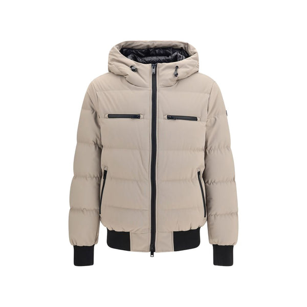 Moose Knuckles Beige Nylon Shell Jacket