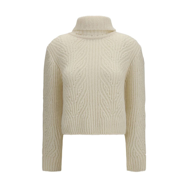Moncler Beige Wool Oves Aries Turtleneck