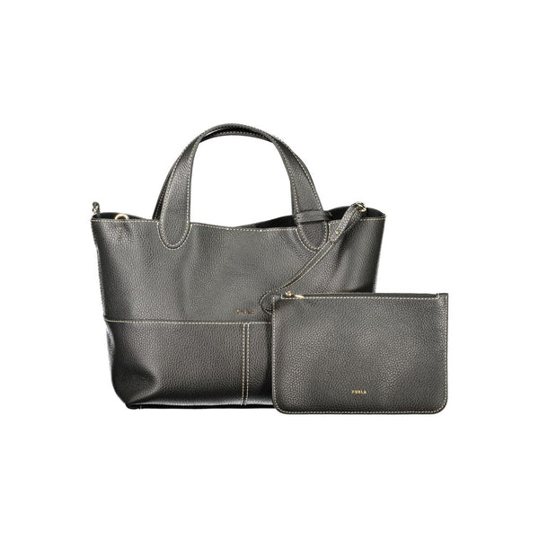 Furla Black Leather Women's Bag