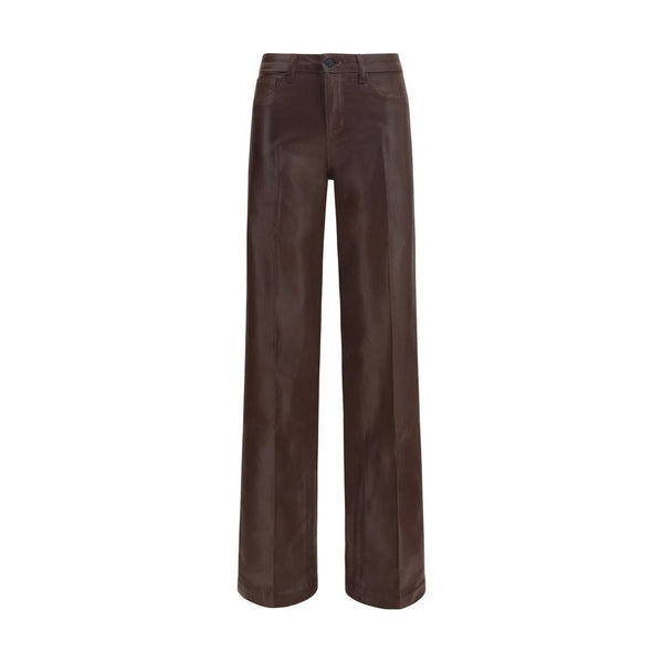 L'Agence Brown Cotton Jeans Denim
