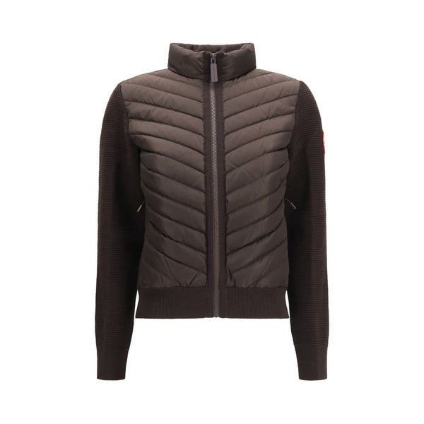 Canada Goose Brown Wool Oves Aries Full-Length Jacket