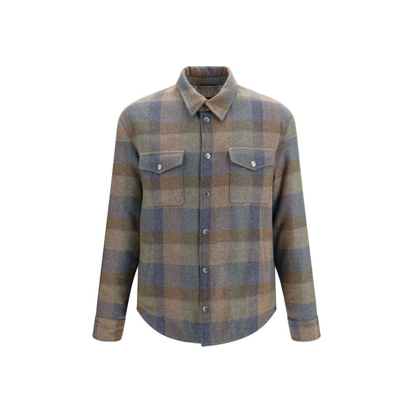 Etro Multicolor Wool Oves Aries Shirt