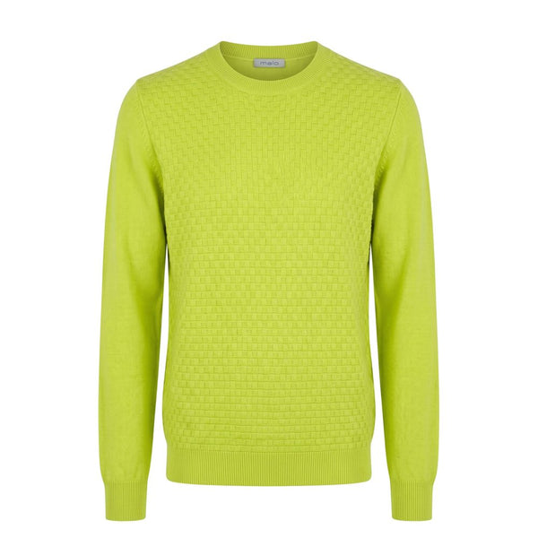 Malo Green Wool Men's Sweater