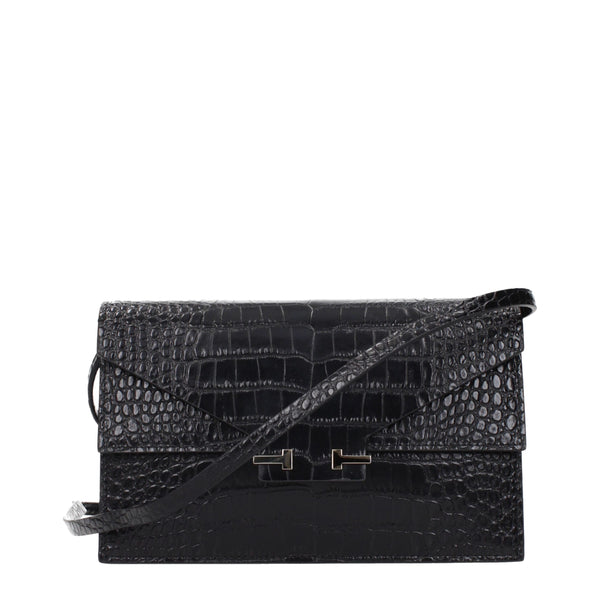 Tom Ford Black Leather Clutch Bag