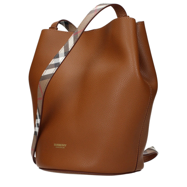 Burberry Brown Leather Crossbody Bag