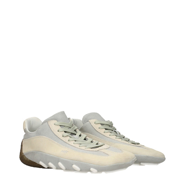 Magliano Beige Leather Low Top Sneakers