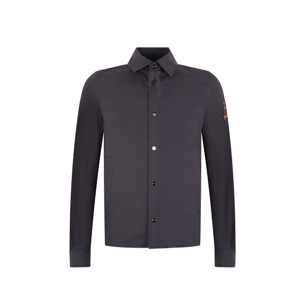 Herno Blue Cotton Shell Jacket