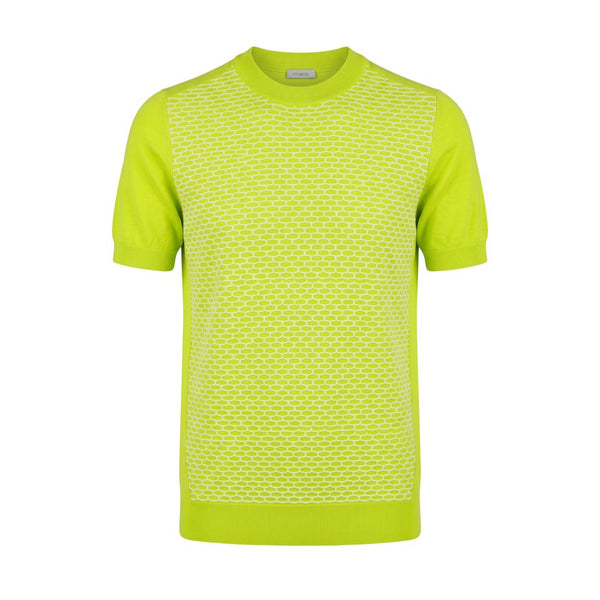 Malo Green Cotton Men Sweater