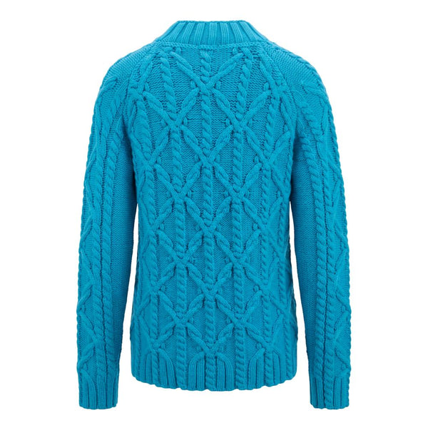 Malo Blue Cotton Men Sweater