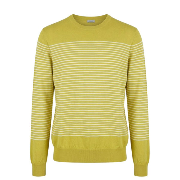 Malo Green Cotton Men's Sweater