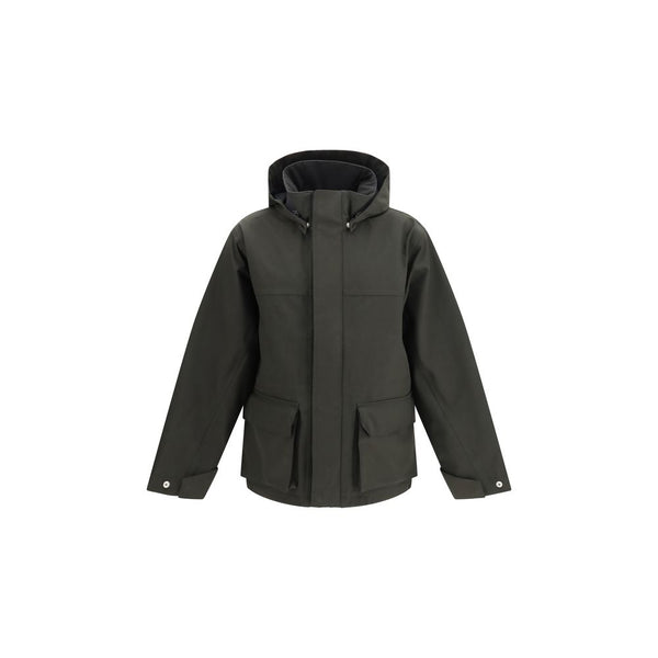 GR10K Black Polyester Parka
