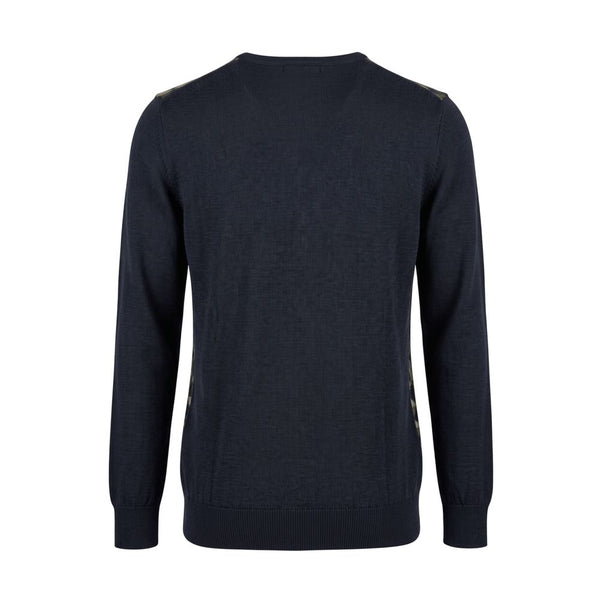 Roberto Pepe Luxury Green Wool Men's Sweater