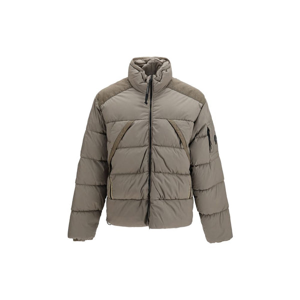 C.P. Company Gray Polyamide Full-Length Jacket