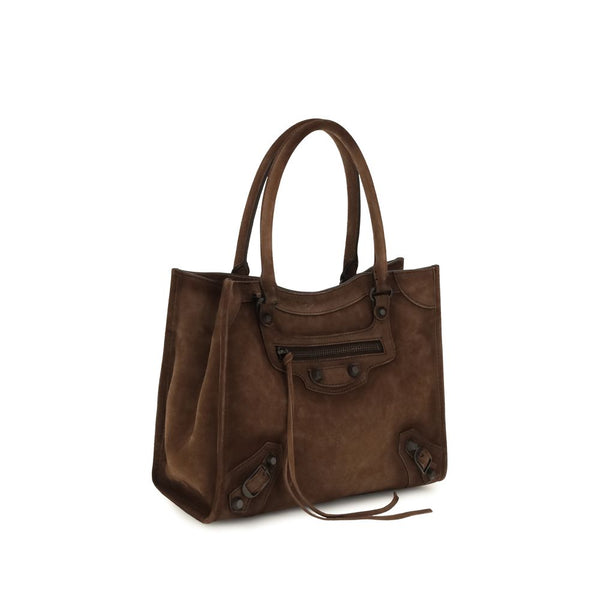 Balenciaga Brown Calf Leather Bos Taurus Handbag