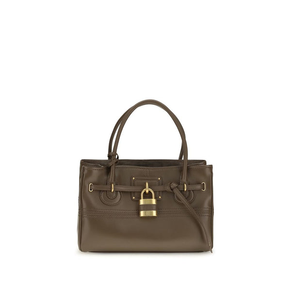 Chloé Brown Buffalo Leather Handbag