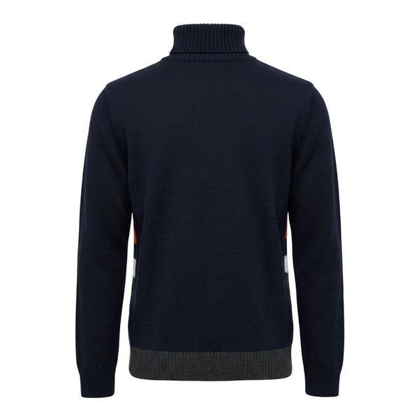 Roberto Pepe Luxury Green Wool Men Sweater