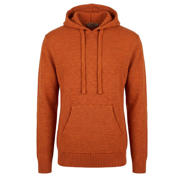 Roberto Pepe Luxury Orange Wool Men's Sweater