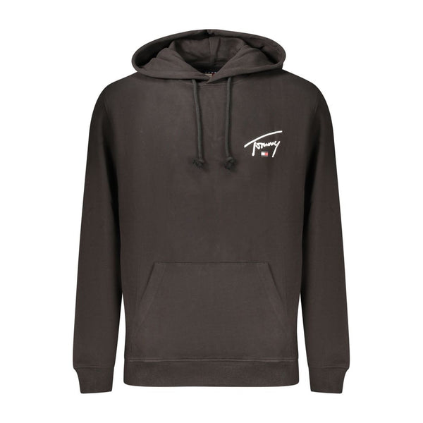 Tommy Hilfiger Black Cotton Men's Sweatshirt