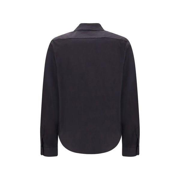 Miu Miu Black Cotton Dress Shirt