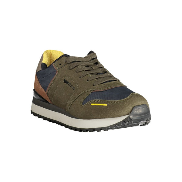 Gas Verde Polyurethane Men's Sneaker