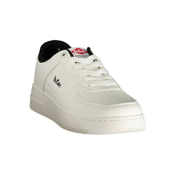 LEE COOPER White Polyurethane Men's Sneaker